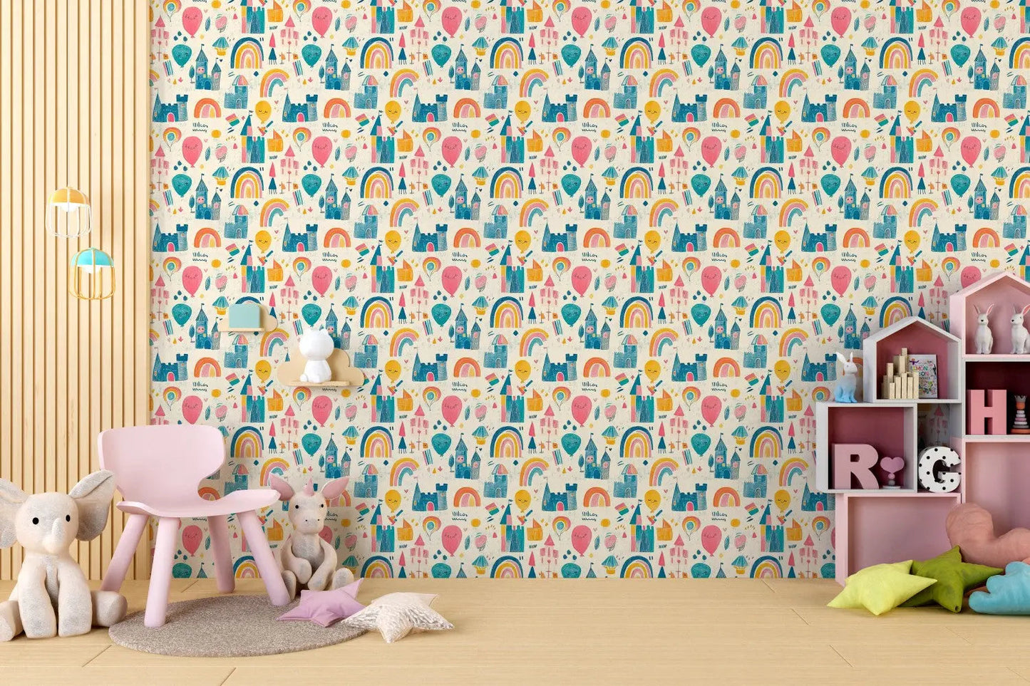 Whimsical Kingdom of Dreams Wallpaper