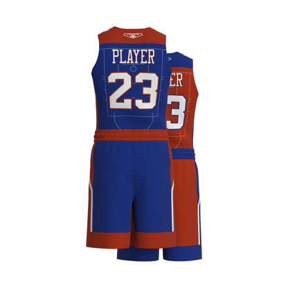 Custom All-Star Reversible Basketball Uniform  - 180 Gainesville
