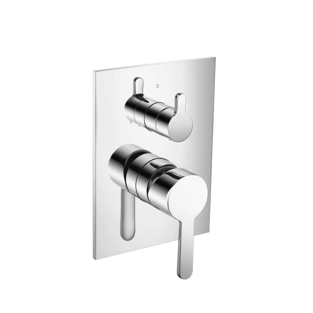 Flusso 180.2100 Tub/Shower Trim With Pressure Balance Valve - 2-Output