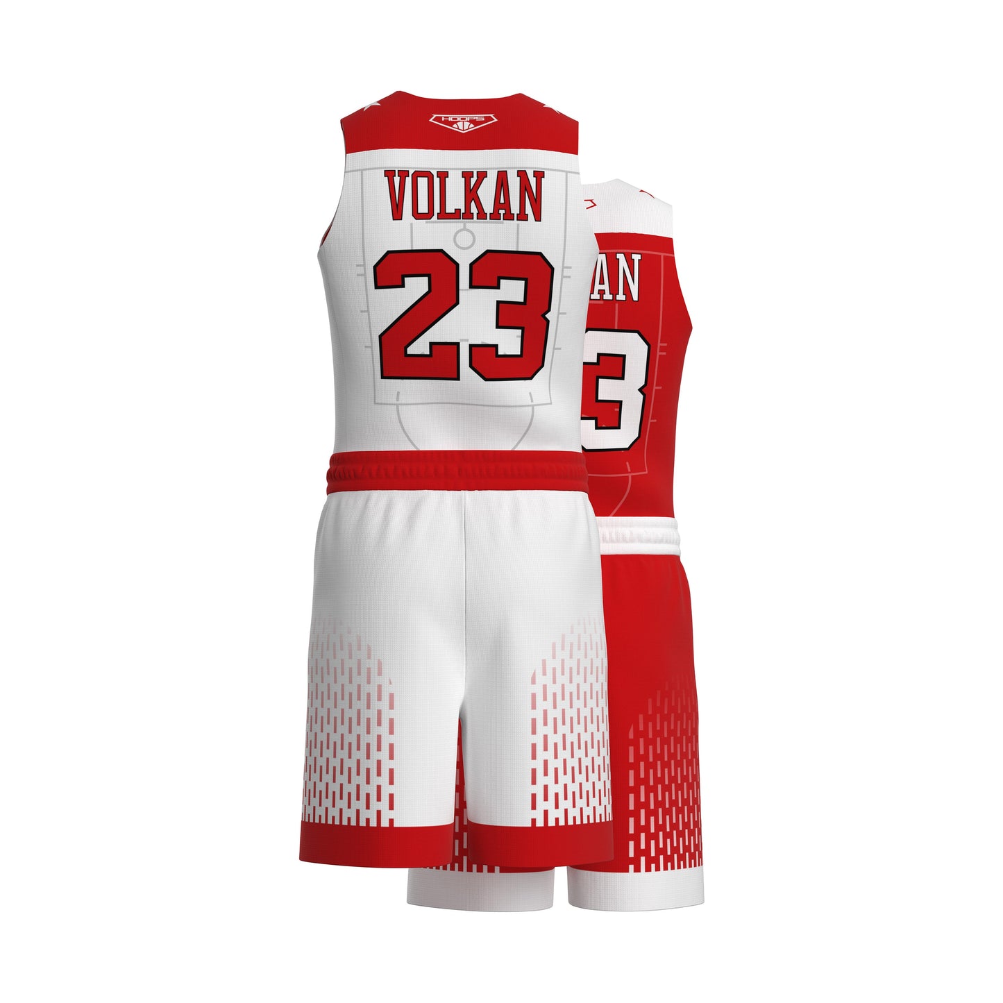 Custom All-Star Reversible Basketball Uniform  - 182 Madison