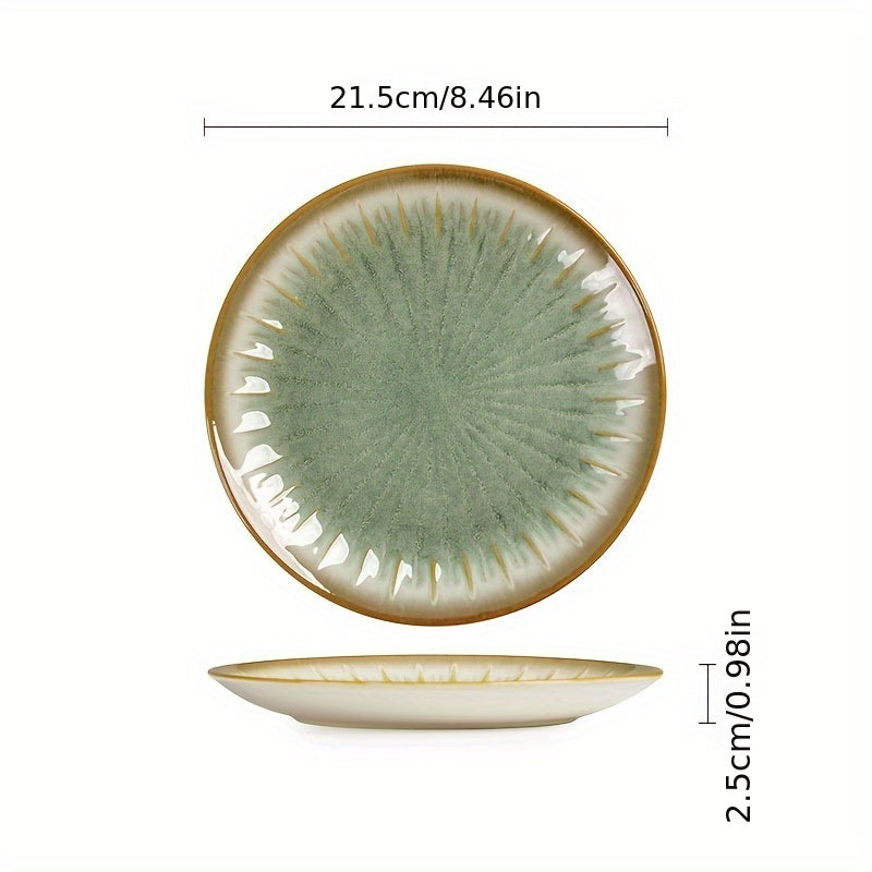Elegant Nordic Ceramic Plates Premium Vintage Dinnerware Set