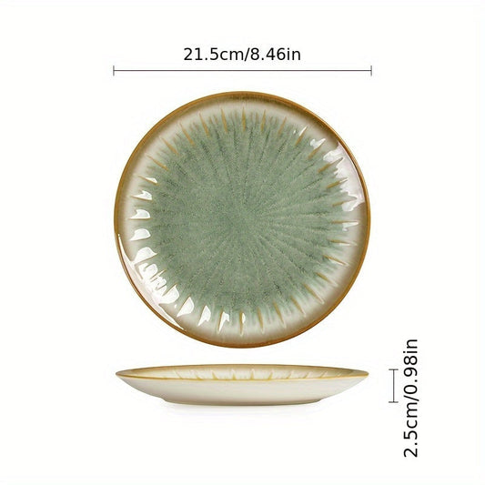 Elegant Nordic Ceramic Plates Premium Vintage Dinnerware Set