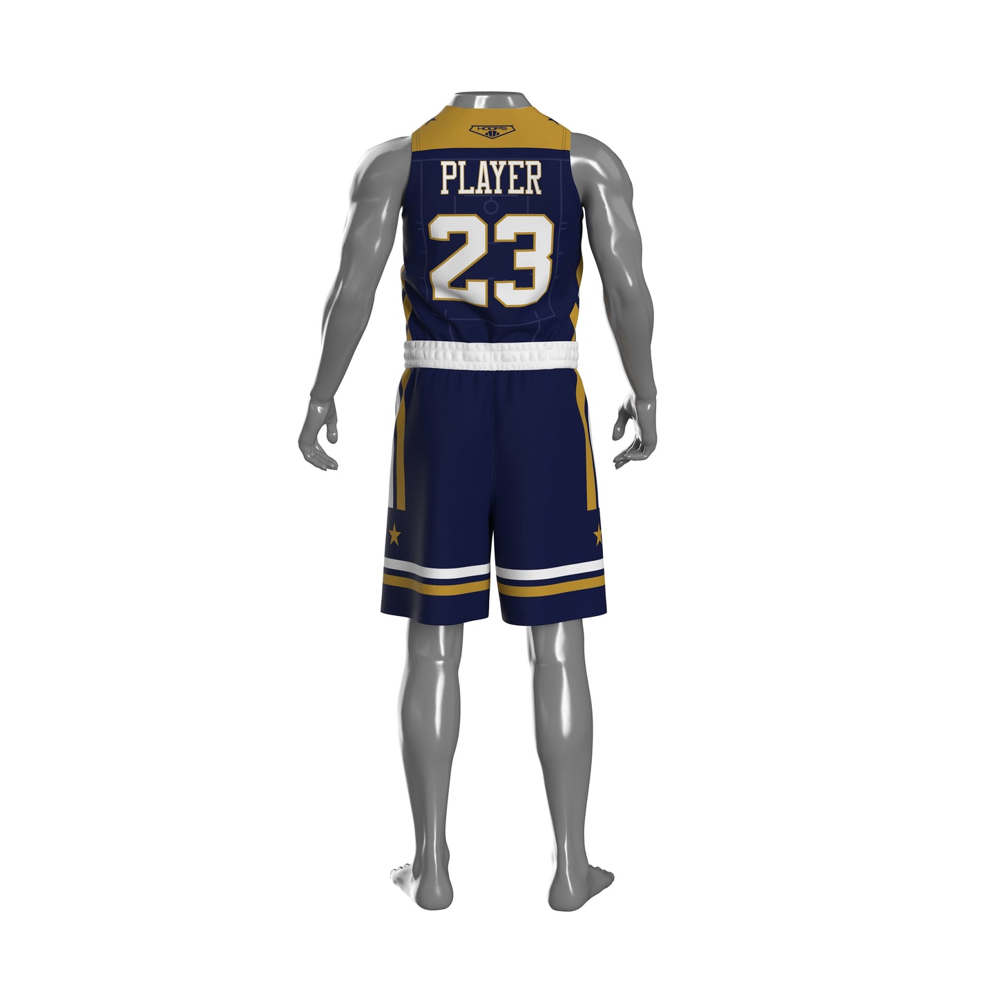 Custom All-Star Basketball Uniform - 183 Bend