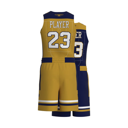 Custom All-Star Reversible Basketball Uniform  - 183 Bend