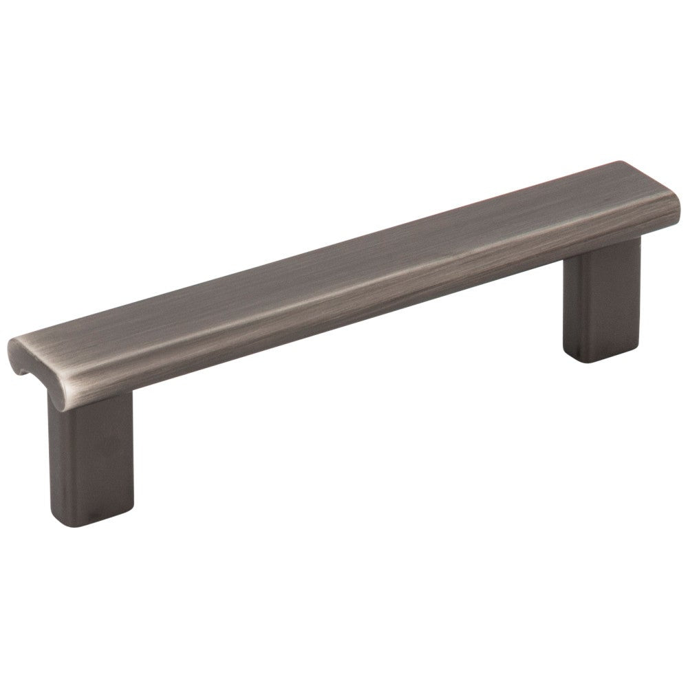 3" Center-to-Center Satin Nickel Square Park Cabinet Pull