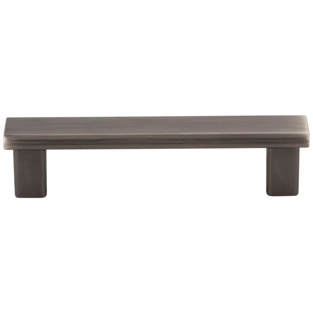 3" Center-to-Center Satin Nickel Square Park Cabinet Pull