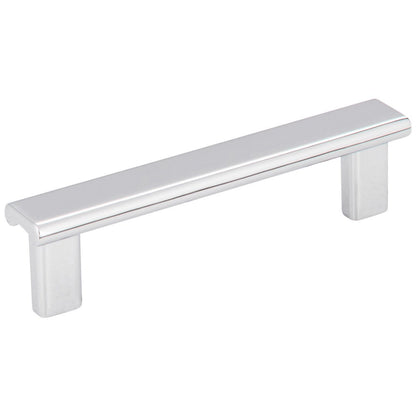 3" Center-to-Center Satin Nickel Square Park Cabinet Pull