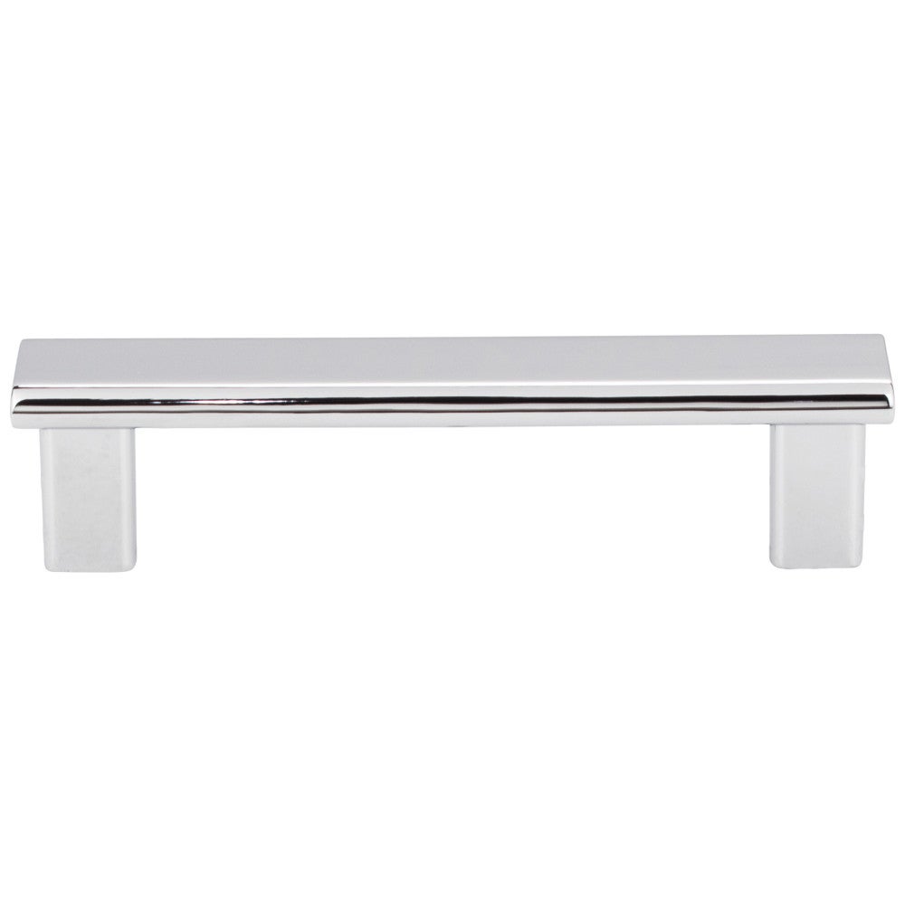 3" Center-to-Center Satin Nickel Square Park Cabinet Pull