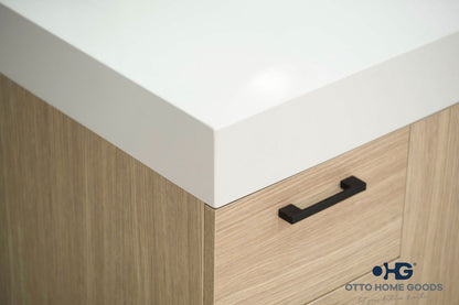 Solana Natural Oak 48" Bathroom Cabinet