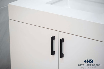 Solana White 30" Bathroom Cabinet
