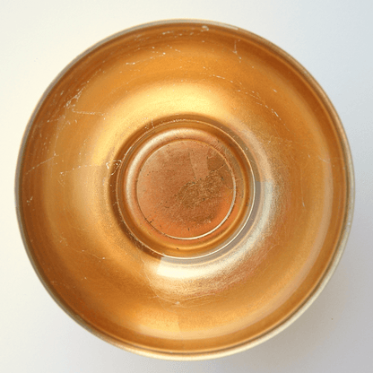 Gilt Set Of 4 Handcrafted Gilded Glass Side Bowls | Kitchen [Metal] | Kitchen + Metal