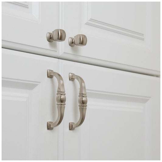 96 mm Center-to-Center Satin Nickel Katharine Cabinet Pull