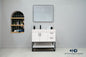 Solana White 36" Bathroom Cabinet