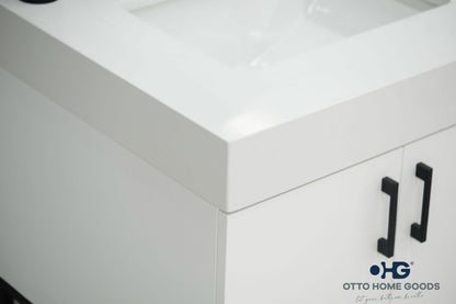 Solana White 36" Bathroom Cabinet