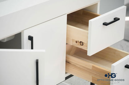 Solana White 36" Bathroom Cabinet