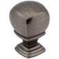7/8" Overall Length Satin Nickel Katharine Cabinet Knob