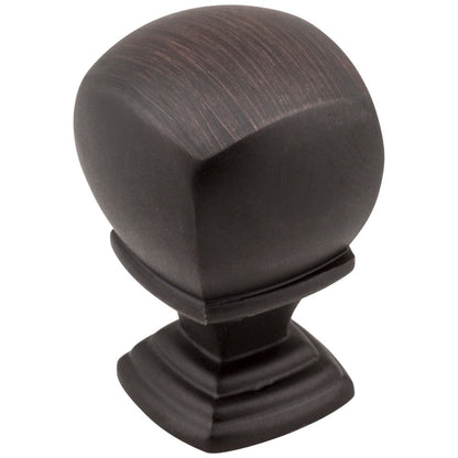 7/8" Overall Length Satin Nickel Katharine Cabinet Knob