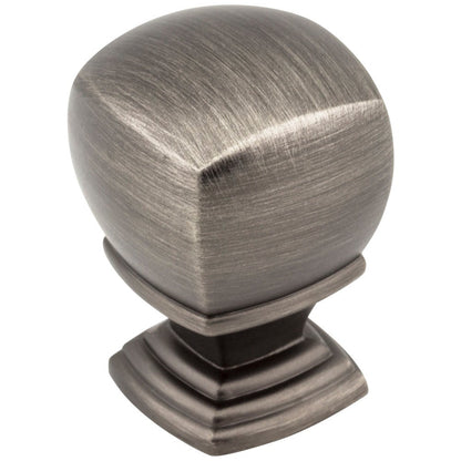 7/8" Overall Length Satin Nickel Katharine Cabinet Knob