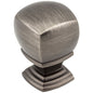 7/8" Overall Length Satin Nickel Katharine Cabinet Knob