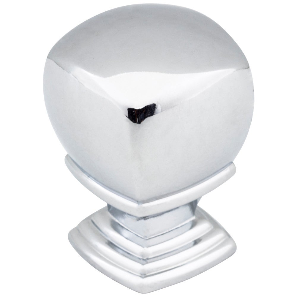 7/8" Overall Length Satin Nickel Katharine Cabinet Knob