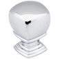 7/8" Overall Length Satin Nickel Katharine Cabinet Knob
