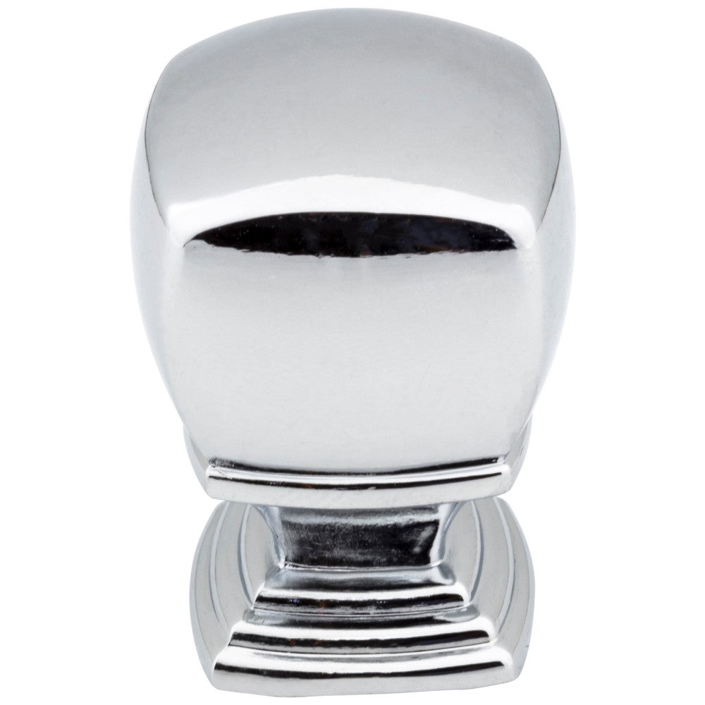 7/8" Overall Length Satin Nickel Katharine Cabinet Knob
