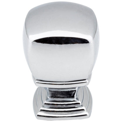 7/8" Overall Length Satin Nickel Katharine Cabinet Knob