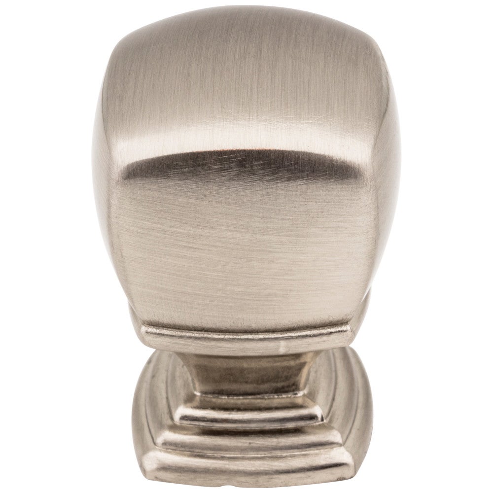 7/8" Overall Length Satin Nickel Katharine Cabinet Knob