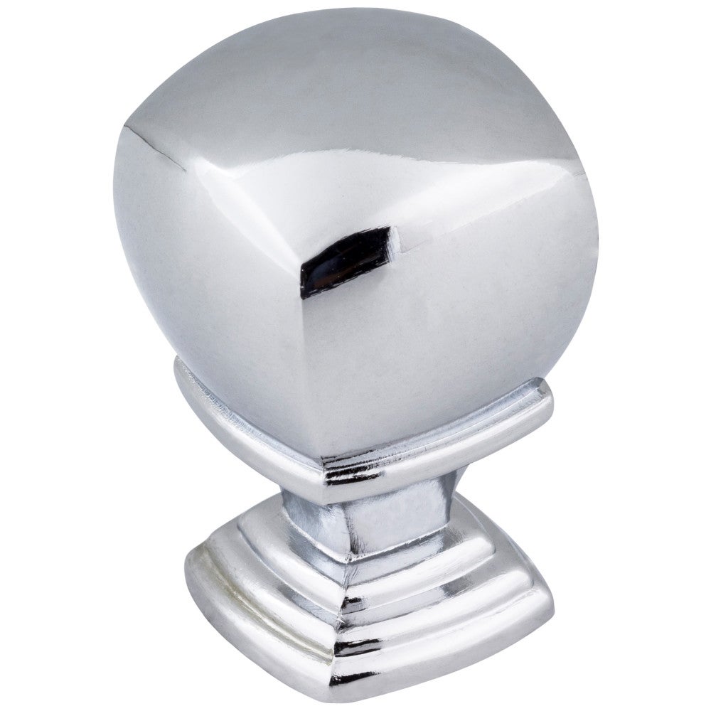 7/8" Overall Length Satin Nickel Katharine Cabinet Knob