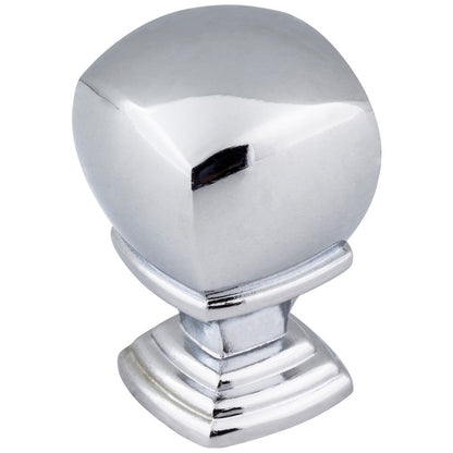 7/8" Overall Length Satin Nickel Katharine Cabinet Knob