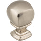7/8" Overall Length Satin Nickel Katharine Cabinet Knob