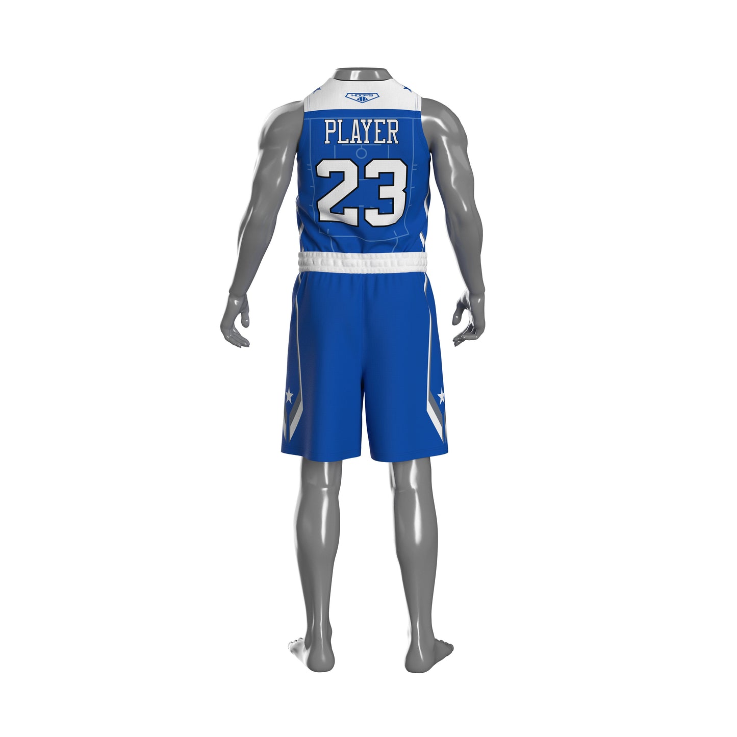 Custom All-Star Basketball Uniform - 189 California
