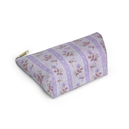 Customizable: Chic Floral Accessory Pouch, Makeup Bag, Travel Organizer, Gift for Her, Floral Toiletry Bag, Cute Pencil Case