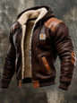 Digital Print Hooded Jacket - Solid Color Fleece Lined Cardigan for Men and Women (Sizes S-5XL)