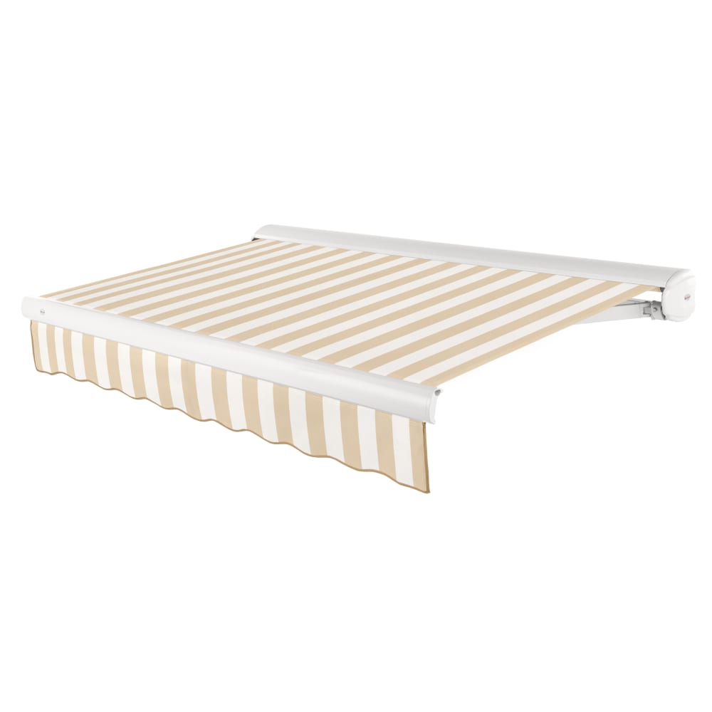 [18x10FT] Awntech Key West Premium Electric Outdoor Motorized Retractable Awning [FCL18/FCR18-SBY] (SAK24186)
