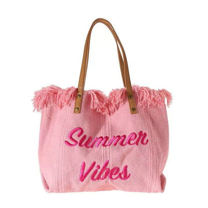 Summer Vibes Tote Handbag Purse Beach Totes | Purses, Totes, & Wallets | Under $100 | Kitchen + Metal