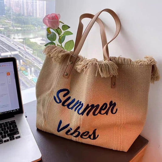Summer Vibes Tote Handbag Purse Beach Totes | Purses, Totes, & Wallets | Under $100 | Kitchen + Metal