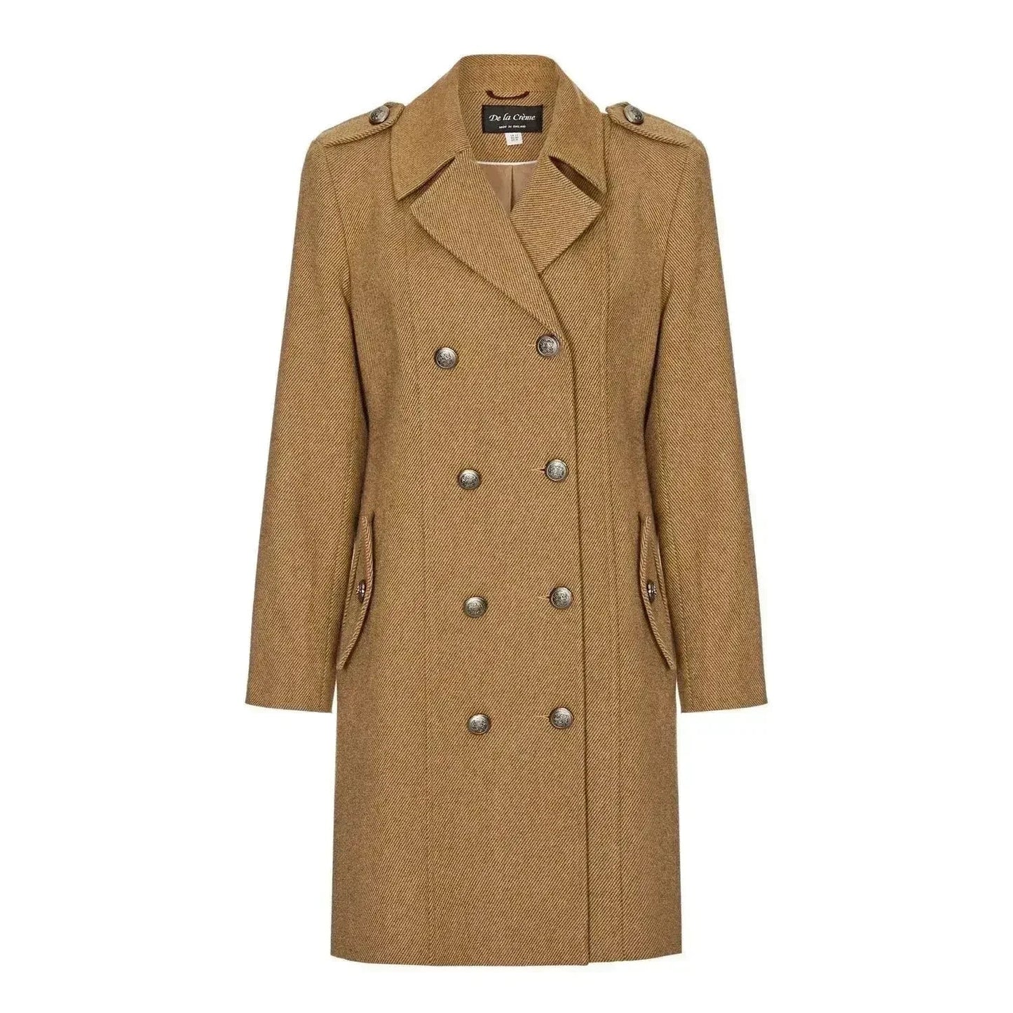 Double Breasted Twill Military Coat (1908)
