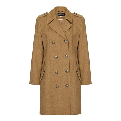 Double Breasted Twill Military Coat (1908)