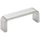 3" Center-to-Center Satin Nickel Square Asher Cabinet Pull