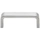 3" Center-to-Center Satin Nickel Square Asher Cabinet Pull
