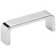 3" Center-to-Center Satin Nickel Square Asher Cabinet Pull