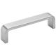 3" Center-to-Center Satin Nickel Square Asher Cabinet Pull