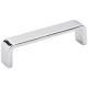 3" Center-to-Center Satin Nickel Square Asher Cabinet Pull