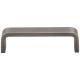3" Center-to-Center Satin Nickel Square Asher Cabinet Pull