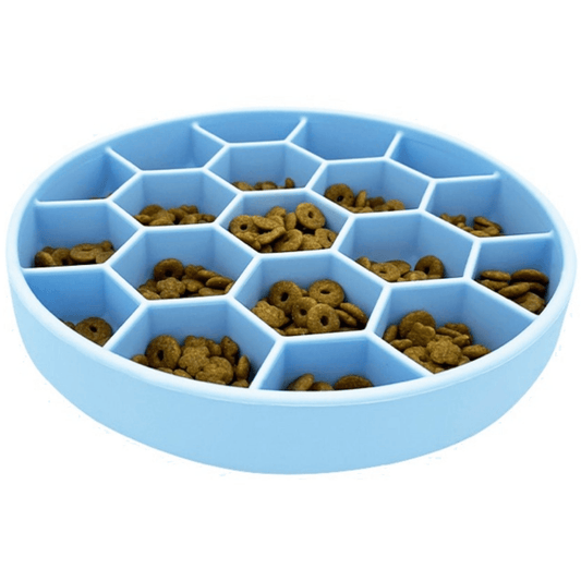 Mr. Peanut's Veterinarian-Designed Silicone Slow Feeder Dog Bowl | Family Pet | Under $100 | Kitchen + Metal