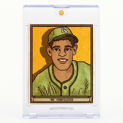 Vintage Magnetic Card Holder