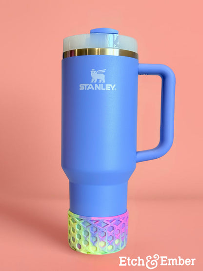 Pastel Passion Remix Waffle Tumbler Boot -Fall fits 20-40oz