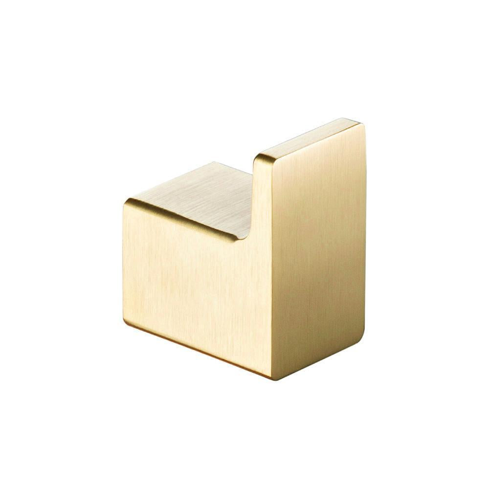 Flusso 196.1001 Brass Bathroom Towel/Robe Hook