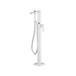 Flusso 196.1165 Freestanding Floor Mount Bathtub/Tub Filler With Hand Shower